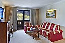 Suite mit zwei Balkonen zum Ort und See im Hotel Berner in Zell am See.