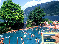 Unlimited entrance to the lidos at lake Zell with the Zell am See - Kaprun Card.
